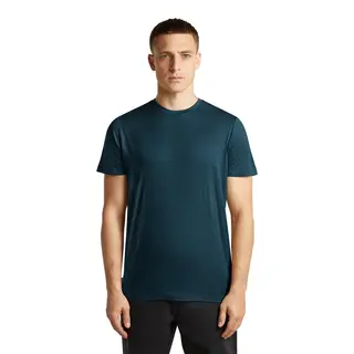 Skjorte til herre Icebreaker Merino TechLite Tee M Abyss