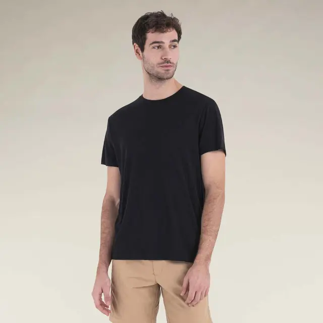 Skjorte til herre M Icebreaker Merino Tech Lite Tee M M 001 