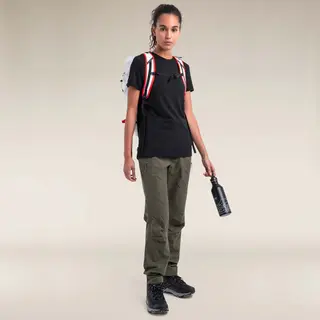 Skjorte til dame Icebreaker Merino TechLite Tee W 001