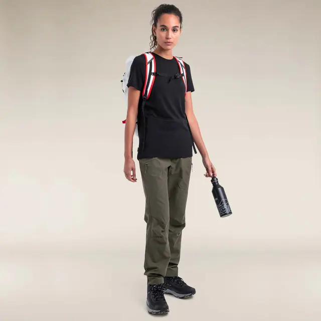 Skjorte til dame L Icebreaker Merino Tech Lite Tee W L 001 