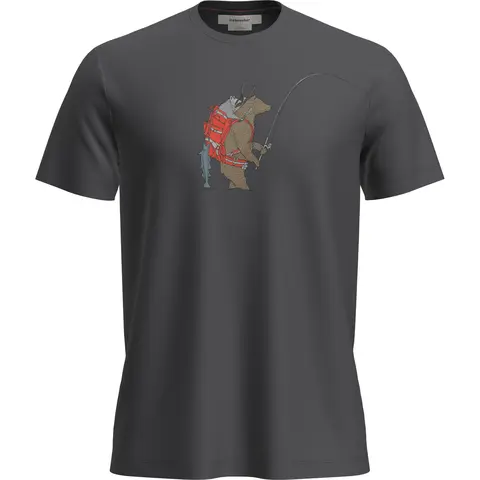 Skjorte til herre Icebreaker Merino TechLite Tee M 0A1 Bea