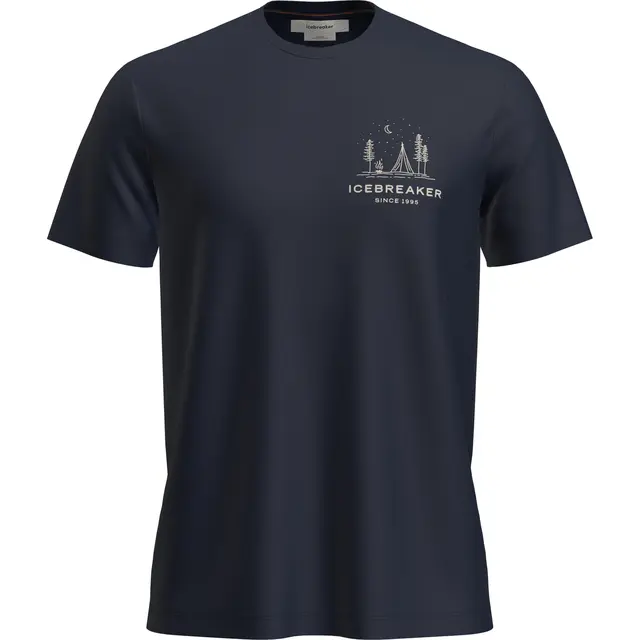 Skjorte til herre S Icebreaker Merino TechLite Tee M S 401 P 