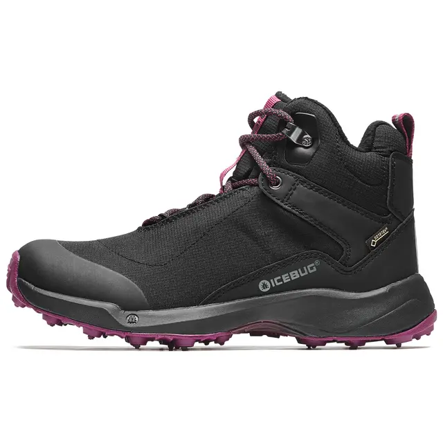 Tursko med pigger til dame Icebug Pace 3 Bugrip GTX W BlackDarkHibi 