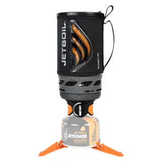 Gassbrenner med kjele 1,5 kW Jetboil Flash 1 liter Carbon