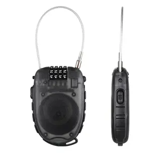 Kodelås med vaier Lifeventure Cable Lock Black