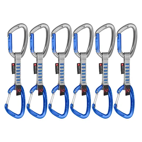 Ekspressett 6 pk. Mammut Crag Keylock Wire Indicator 6 pk