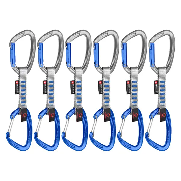 Ekspressett 6 pk. Mammut Crag Keylock Wire Indicator 6 pk 
