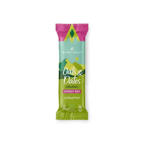 Energibar Moonvalley Energibar Kardemomme 50 g
