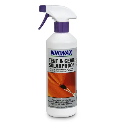Impregnering for telt og utstyr Nikwax Tent Gear Solarproof Spray 500 ml
