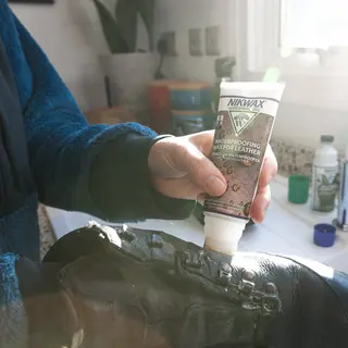 Impregnering til glatt l&#230;r Nikwax Wax for Leather 100 ml