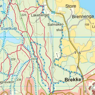 Kikut Nordeca Topo 1:25 000 3755