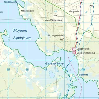 Sverige: Kungsleden-Saltoluokta Nordeca Sverige 7004 Kungsleden-Saltoluo