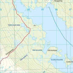Sverige: Kungsleden-V&#228;sterfj&#228;ll Nordeca Sverige 7006 Kungsleden-V&#228;sterfj