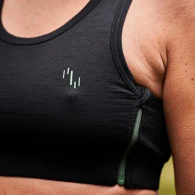 Sports-BH S Northern Playground Zipbra Side W S Blac 