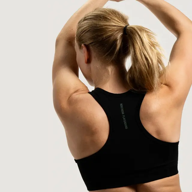 Sports-BH S Northern Playground Zipbra Side W S Blac 