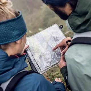Kartmappe og kompass DNT Orienteringspakke Kit