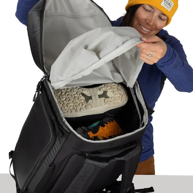 Sekk til alpinstøvler Osprey Mountain Bound Boot Pack Plus 55 