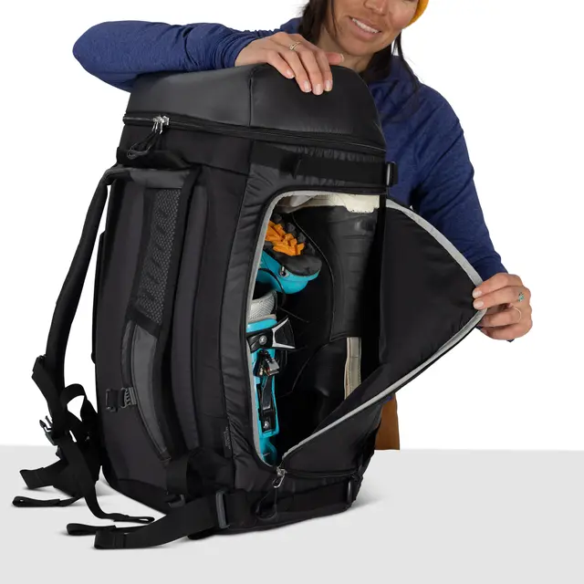 Sekk til alpinstøvler Osprey Mountain Bound Boot Pack Plus 55 