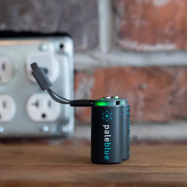 USB-batterier C Pale Blue USB Rechargeable C 2 pk. 