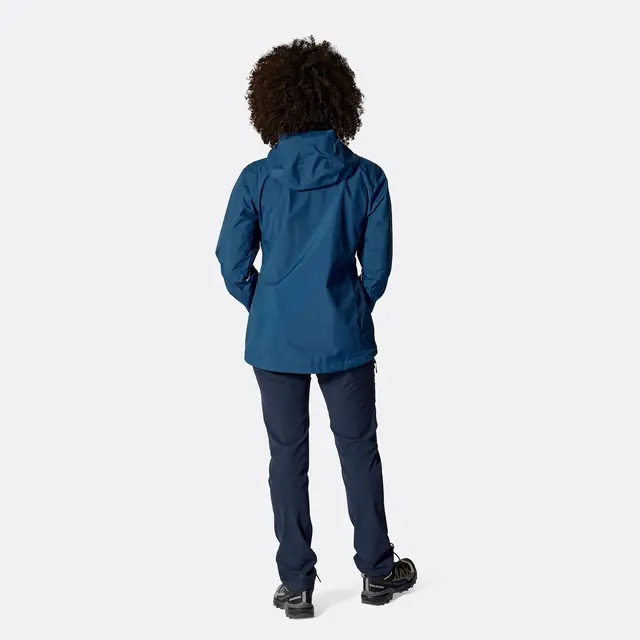 Skalljakke til dame M Rab Downpour Mountain Jacket W 12 Black 