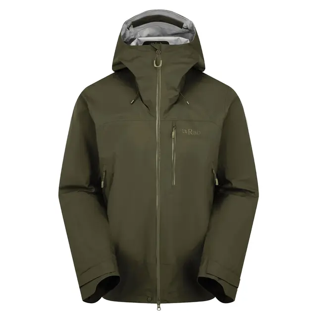 Skalljakke til herre L Rab Firewall Mountain Jacket M L Olive 