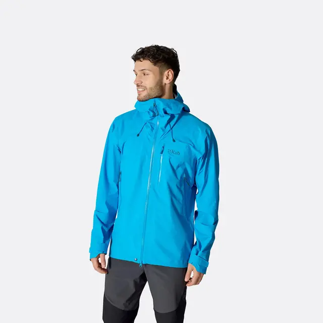 Skalljakke til herre L Rab Firewall Mountain Jacket M L Olive 