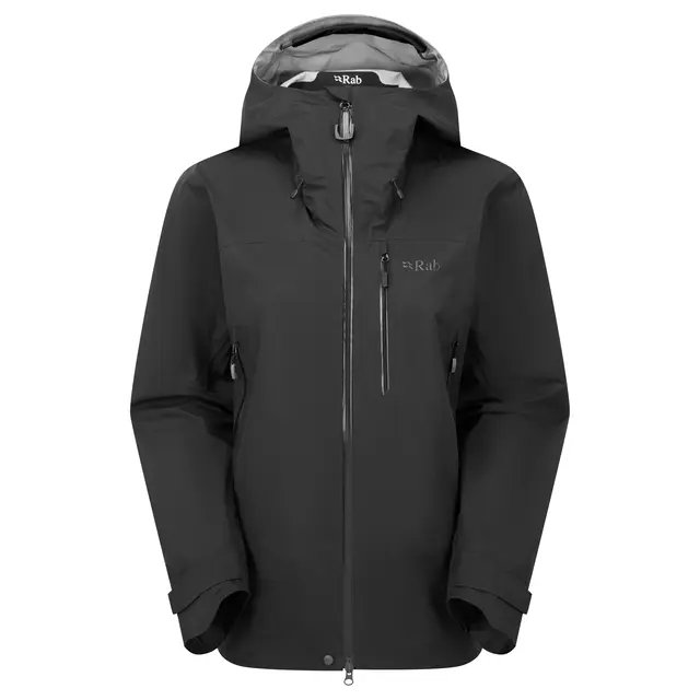 Skalljakke til dame XS Rab Firewall Mountain Jacket W 8 Black 
