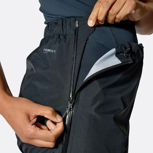 Skallbukse til dame XS Rab Firewall Mountain Pants W 8 Black 