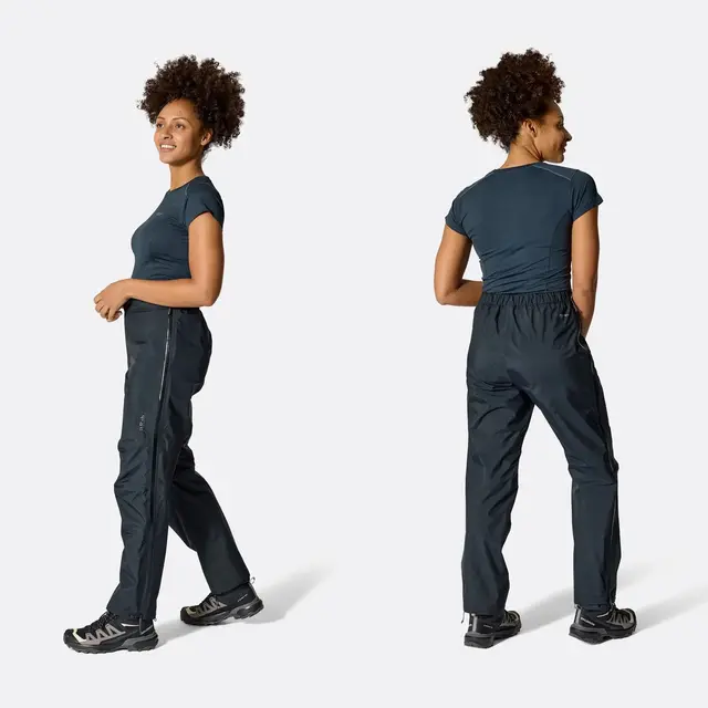 Skallbukse til dame XS Rab Firewall Mountain Pants W 8 Black 