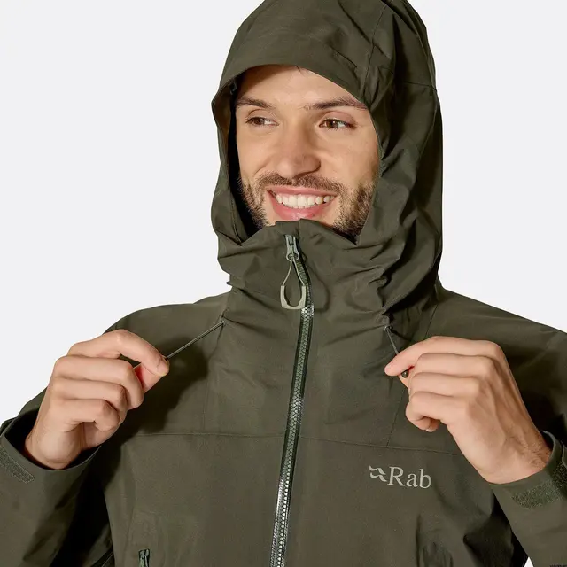 Skalljakke til herre S Rab Kangri GTX Jacket M S Black 