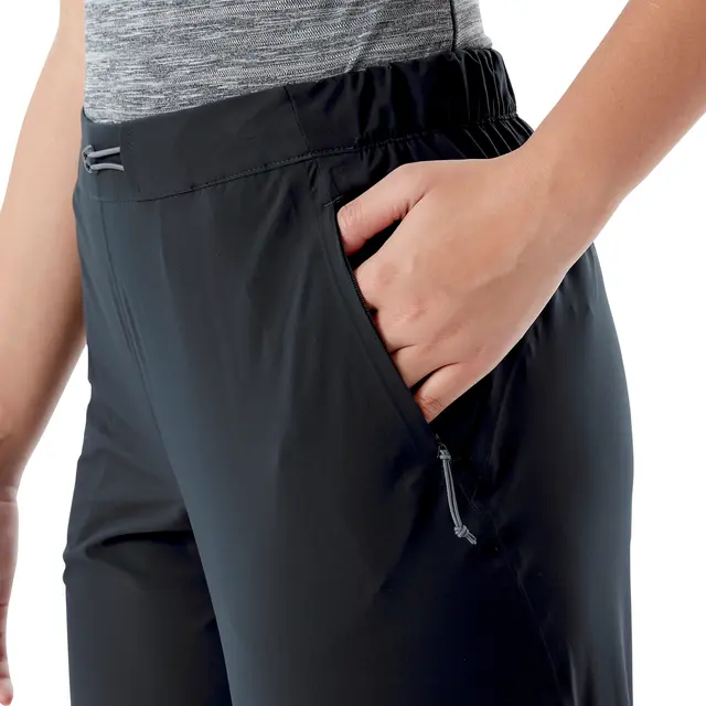 Skallbukse til dame M Rab Kinetic 2.0 Pants W 12 Beluga 
