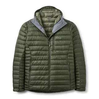 Dunjakke til herre Rab Microlight Alpine Hoody M ARM