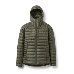Dunjakke til dame S Rab Microlight Alpine Jacket W 10 Army