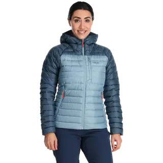 Dunjakke til dame Rab Microlight Alpine Hoody W ARM