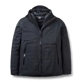 Dunjakke til herre Rab Microlight Shield Jacket M BLK