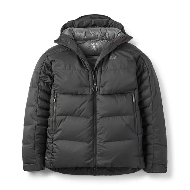 Dunjakke til herre S Rab Positron Pro Hoody M S Black 