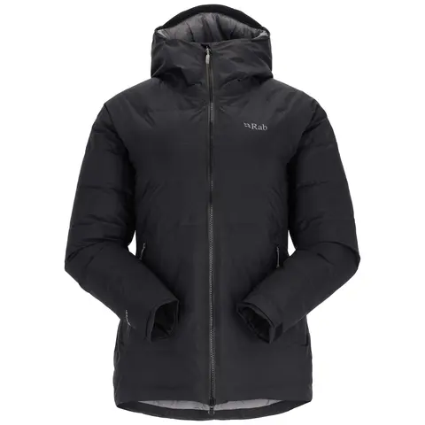 Dunjakke til dame Rab Valiance Jacket W Black