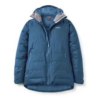 Dunjakke til dame Rab Valiance Jacket W TempestBlue