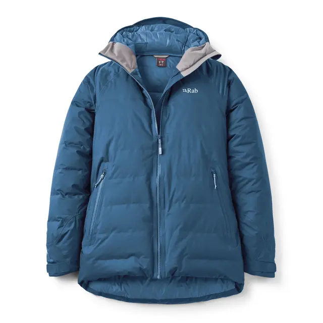 Jakke til dame S Rab Valiance Jacket W 10 TempestBlue 