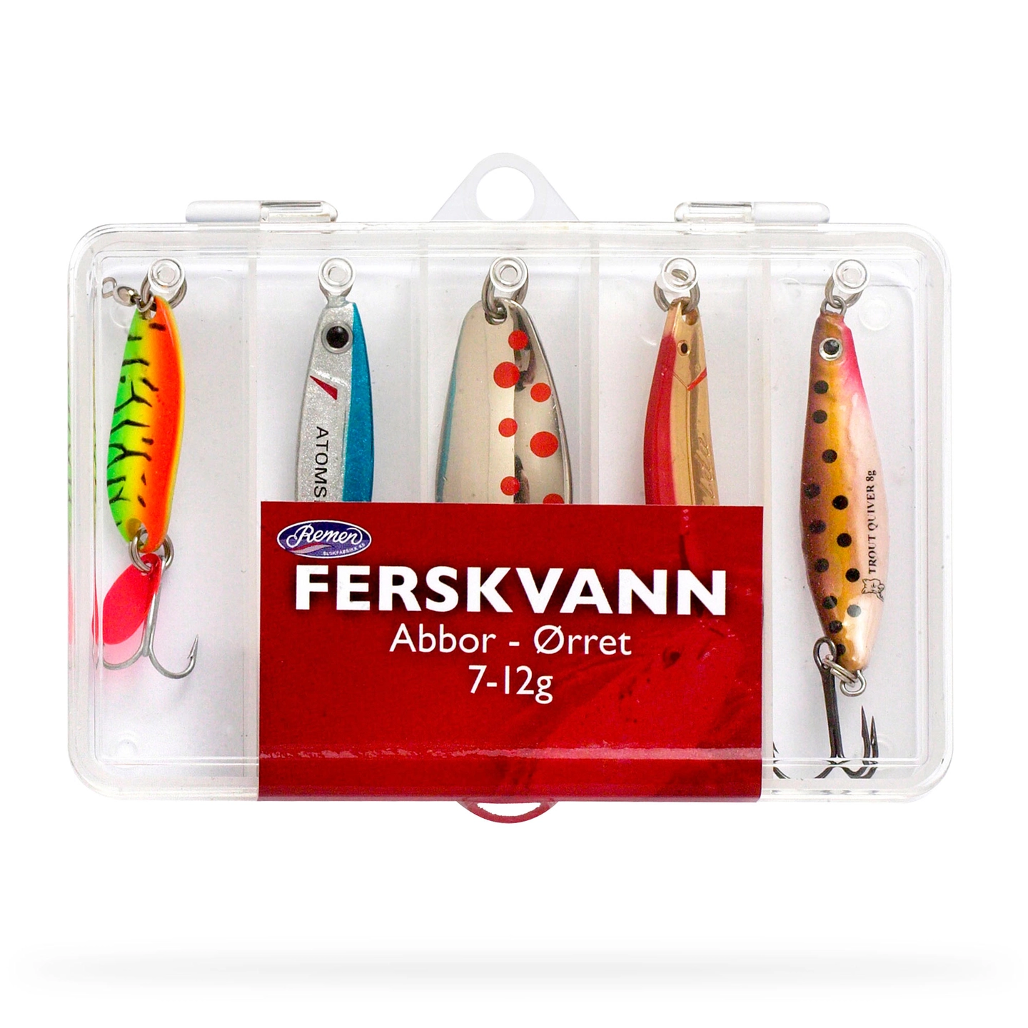 Ferskvannsboksen Remen Ferskvannsboksen 5 stk. - DNTbutikken