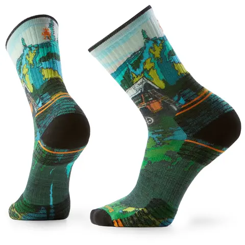 Sokker Smartwool Hike Trail Trekker Print K18