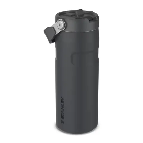 Termoflaske Stanley Iceflow Flip Straw 470 ml Black