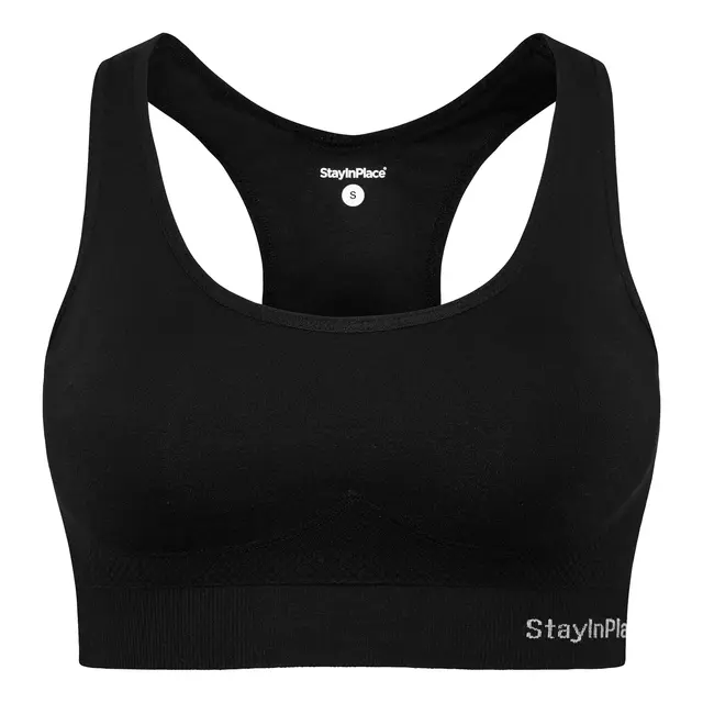Sports-BH Stay In Place Rib Seamless Bra W 0001 