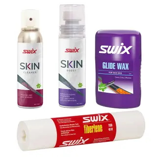 Vedlikeholdssett for felleski Swix Kit for Skin Skis