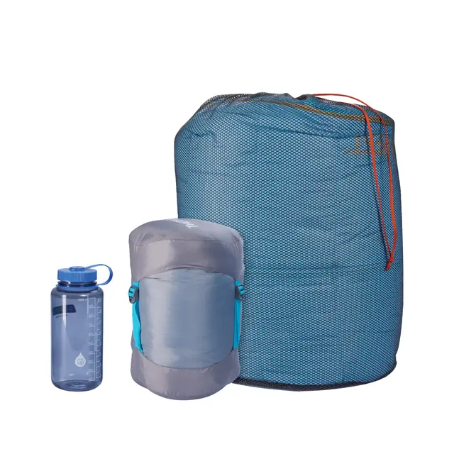 Høstpose i dun 183 cm Thermarest Boost 650 Wide MorningBlue 